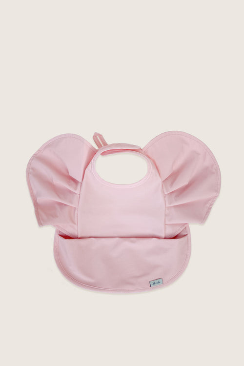 Wholesale | Waterproof Flutter Bib | Candy Pink