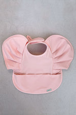 Wholesale | Waterproof Flutter Bib | Candy Pink